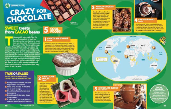 Ultimate Food Atlas: Maps, Games, Recipes, and More for Hours of Delicious Fun