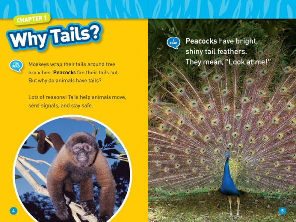 National Geographic Readers: Animal Tails (L1/Co-reader)