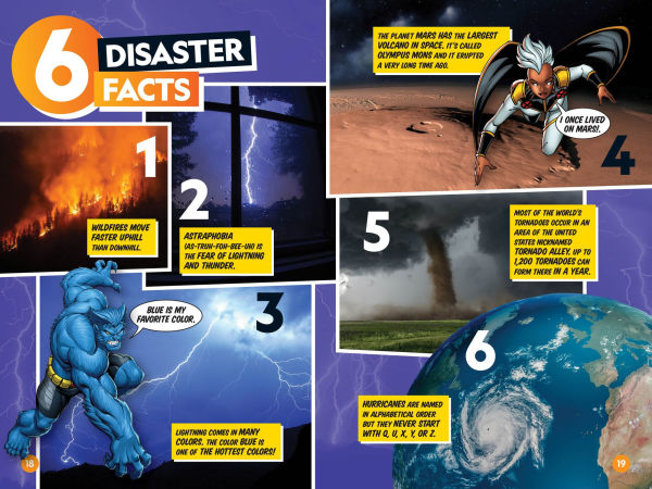 Marvel's Storm: Disaster Alert! (National Geographic Kids Readers, Level 1)
