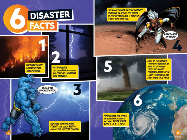 Marvel's Storm: Disaster Alert! (National Geographic Kids Readers, Level 1)