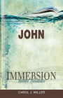 Immersion Bible Studies: John