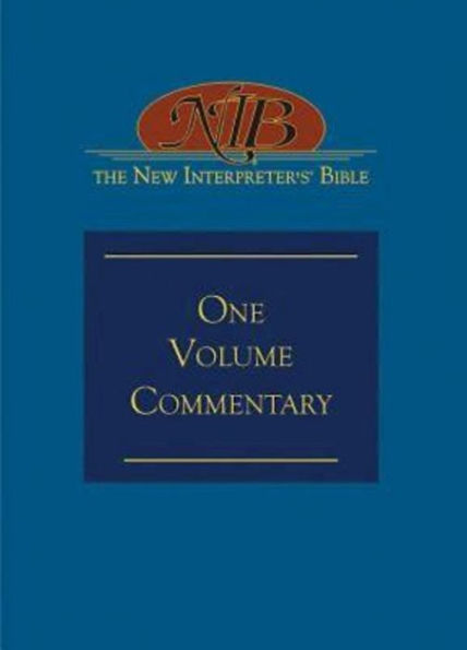 The New Interpreter's Bible One-Volume Commentary