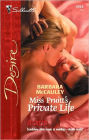 Miss Pruitt's Private Life
