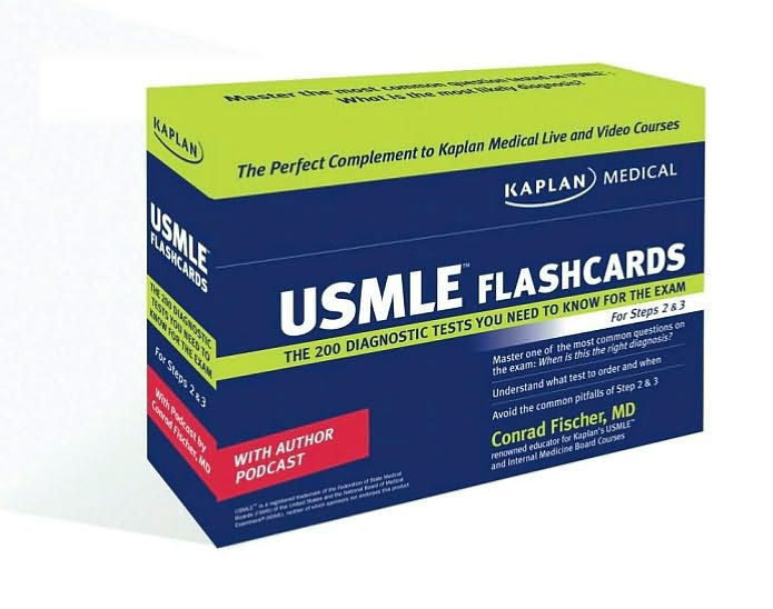 Kaplan Medical USMLE Diagnostic Test Flashcards The 200 Diagnostic