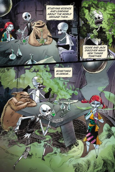 The Battle for Pumpkin King: Tim Burton's The Nightmare Before Christmas (Disney Manga)