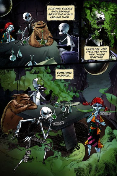 The Battle for Pumpkin King: Tim Burton's The Nightmare Before Christmas (Disney Manga)