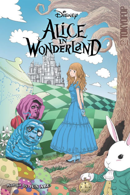 Disney Alice in Wonderland Manga by Jun Abe, Paperback