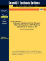 Outlines & Highlights For First Course In Differential Equations