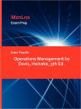 Exam Prep For Operations Management By Davis, Heineke, 5th Ed.