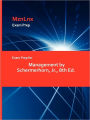 Exam Prep For Management By Schermerhorn, Jr., 8th Ed.