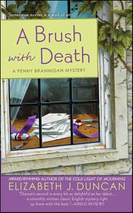 Title: A Brush with Death, Author: Elizabeth J. Duncan