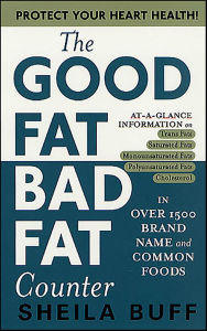 Title: The Good Fat, Bad Fat Counter, Author: Sheila Buff