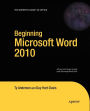 Beginning Microsoft Word 2010