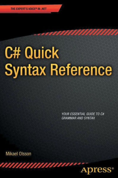 C# Quick Syntax Reference
