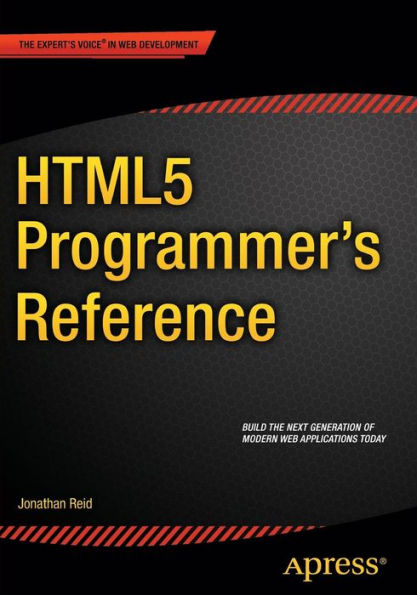 HTML5 Programmer's Reference / Edition 1