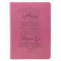 Pink Lux-Leather Journal I Know the Plans