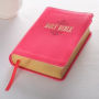 KJV Compact Large Print Lux-Leather Pink