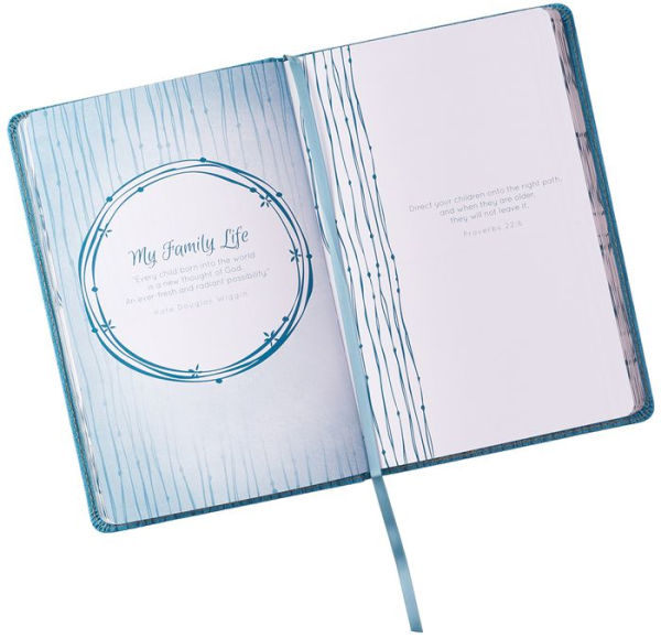 My Life My Story, A Mother's Legacy Journal Turquoise