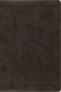 ESV Study Bible Personal Size, TruTone, Olive, Celtic Cross