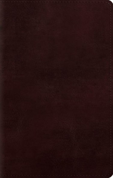 ESV Large Print Personal Size Bible (TruTone, Mahogany)