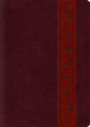 ESV Study Bible, Large Print (TruTone, Mahogany, Trellis Design)