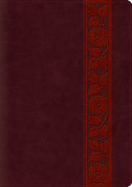 Title: ESV Study Bible, Large Print (TruTone, Mahogany, Trellis Design), Author: Crossway