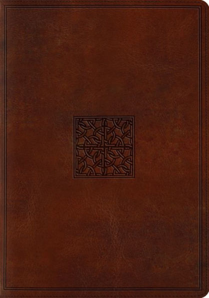 ESV Study Bible (TruTone, Walnut, Celtic Imprint Design)