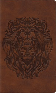 Title: ESV Thinline Bible (TruTone, Brown, Royal Lion Design), Author: Crossway