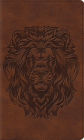 ESV Thinline Bible (TruTone, Brown, Royal Lion Design)