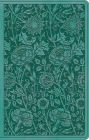 ESV Premium Gift Bible (TruTone, Teal, Floral Design)