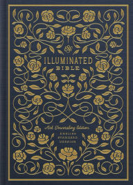 ESV Illuminated Bible, Art Journaling Edition (Cloth over Board, Navy)