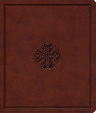 Title: ESV Journaling Bible (TruTone, Brown, Mosaic Cross Design), Author: Crossway