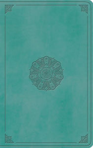 Title: ESV Large Print Value Thinline Bible (TruTone, Turquoise, Emblem Design), Author: Crossway