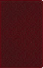 ESV Large Print Value Thinline Bible (TruTone, Ruby, Vine Design)