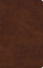 ESV Large Print Thinline Bible (TruTone, Deep Brown)