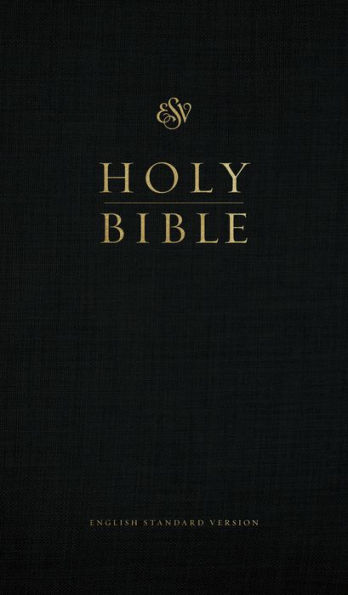 ESV Church Bible (Hardcover, Black)