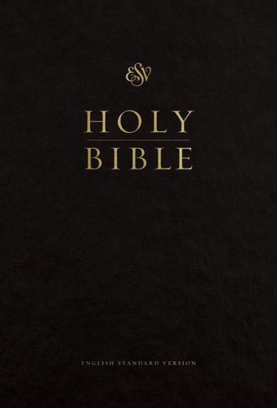 ESV Pew and Worship Bible, Large Print (Hardcover, Black)