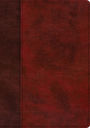 ESV Study Bible (TruTone, Burgundy/Red, Timeless Design)