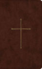 ESV Vest Pocket New Testament with Psalms and Proverbs (TruTone, Dark Brown, Cross Design)