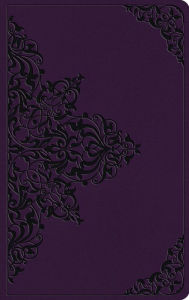 ESV Large Print Value Thinline Bible (TruTone, Lavender, Filigree Design)