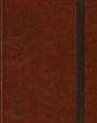 ESV Single Column Journaling Bible (TruTone over Board, Cordovan)