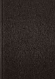 Title: ESV Single Column Journaling Bible, Large Print (Buffalo Leather, Deep Brown), Author: Crossway