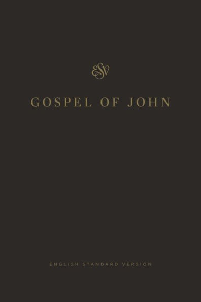 ESV Gospel of John (Paperback, Black)