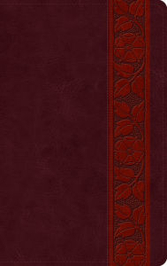 Title: ESV Large Print Personal Size Bible (TruTone, Mahogany, Trellis Design), Author: Crossway