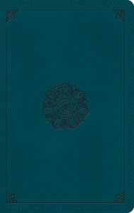 Title: ESV Large Print Personal Size Bible (TruTone, Deep Teal, Emblem Design), Author: Crossway