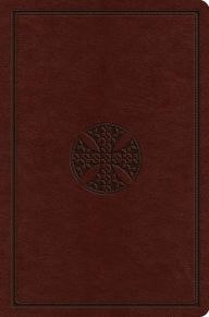 Title: ESV Value Compact Bible (TruTone, Chestnut, Mosaic Cross Design), Author: Crossway