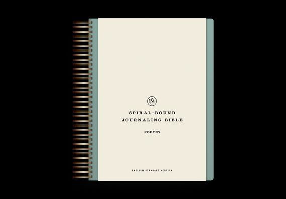 ESV Spiral-Bound Journaling Bible, Poetry (Hardcover)