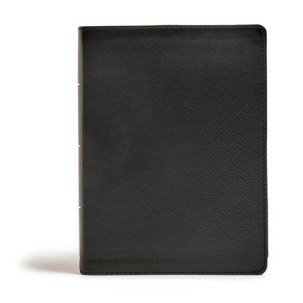 CSB Tony Evans Study Bible, Black Genuine Leather, Indexed: Advancing God's Kingdom Agenda