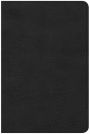 CSB Compact Ultrathin Bible, Black LeatherTouch