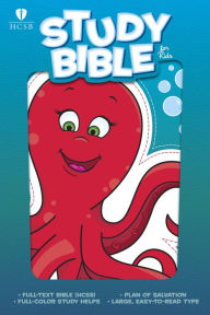 Title: HCSB Study Bible for Kids, Octopus, Author: Holman Bible Publishers